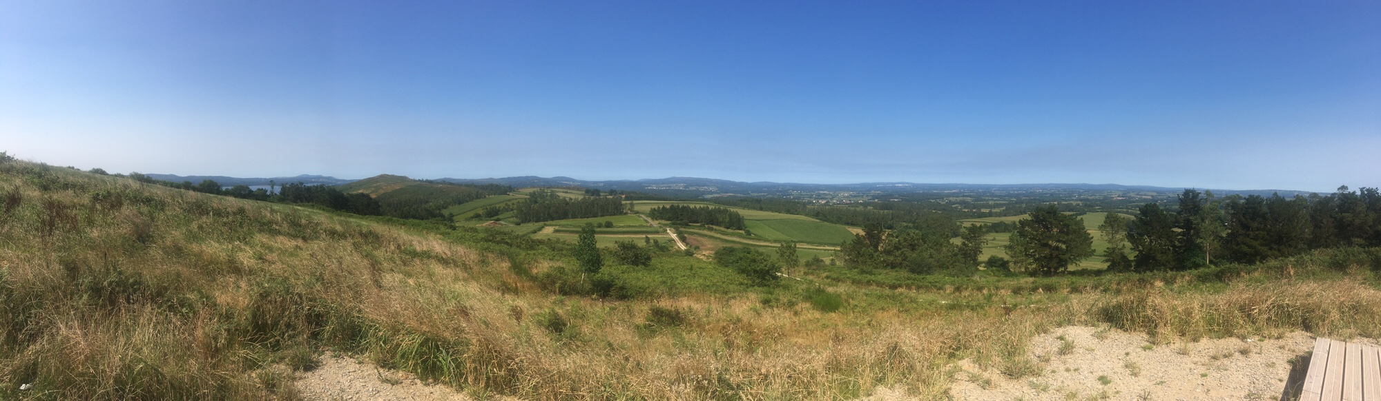 Un panorama in Galizia