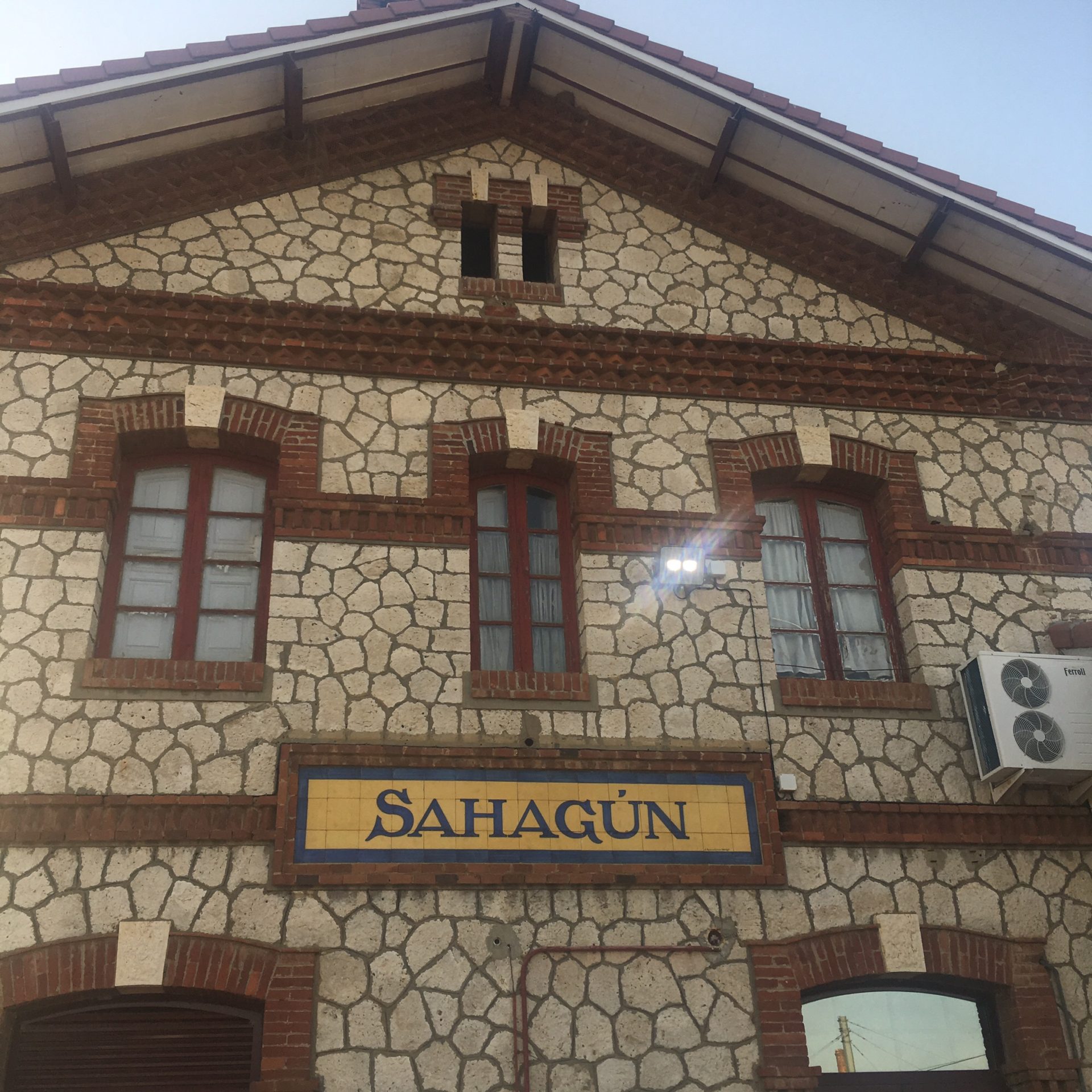 La stazione di Sahagún
